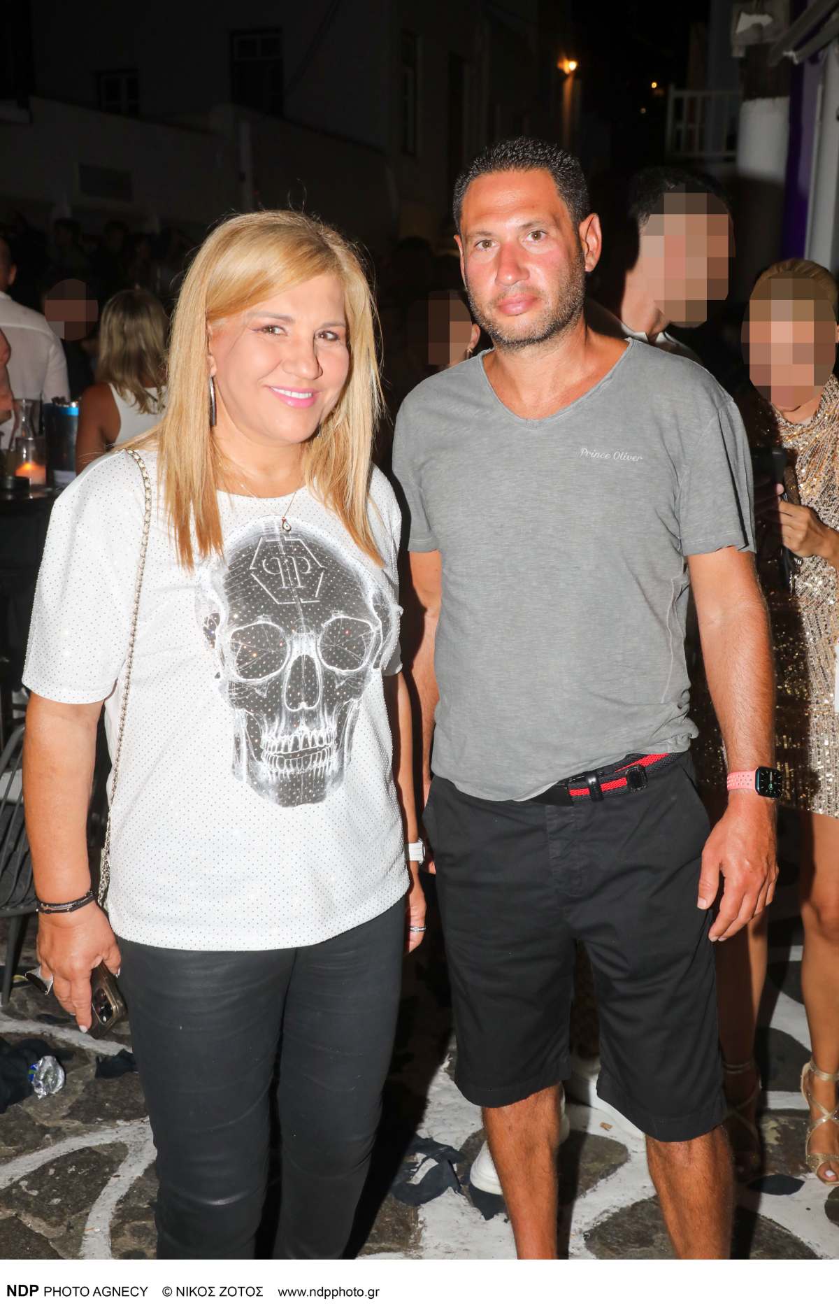 Η Δέσποινα Μοιραράκη με τον γιο της, Γιώργο