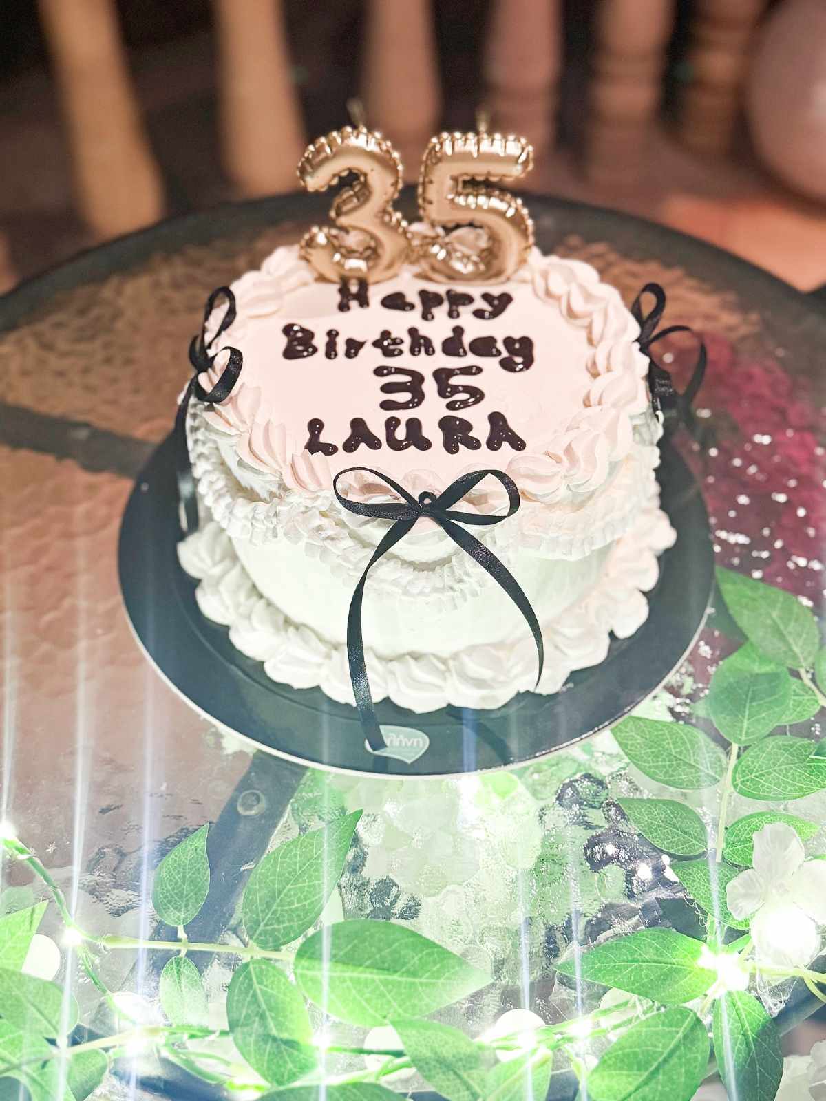 Η τούρτα γενεθλίων της Λάουρα Νάργες