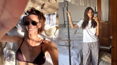 Η Ηλιάνα Παπαγεωργίου στην Πάτμο