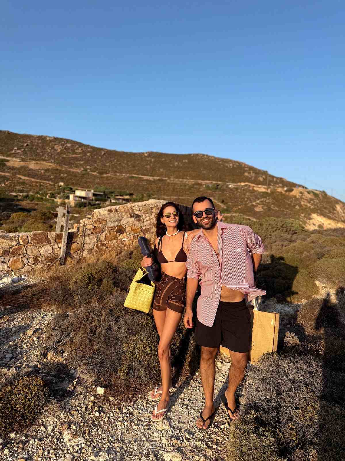 Η Ηλιάνα Παπαγεωργίου στην Πάτμο