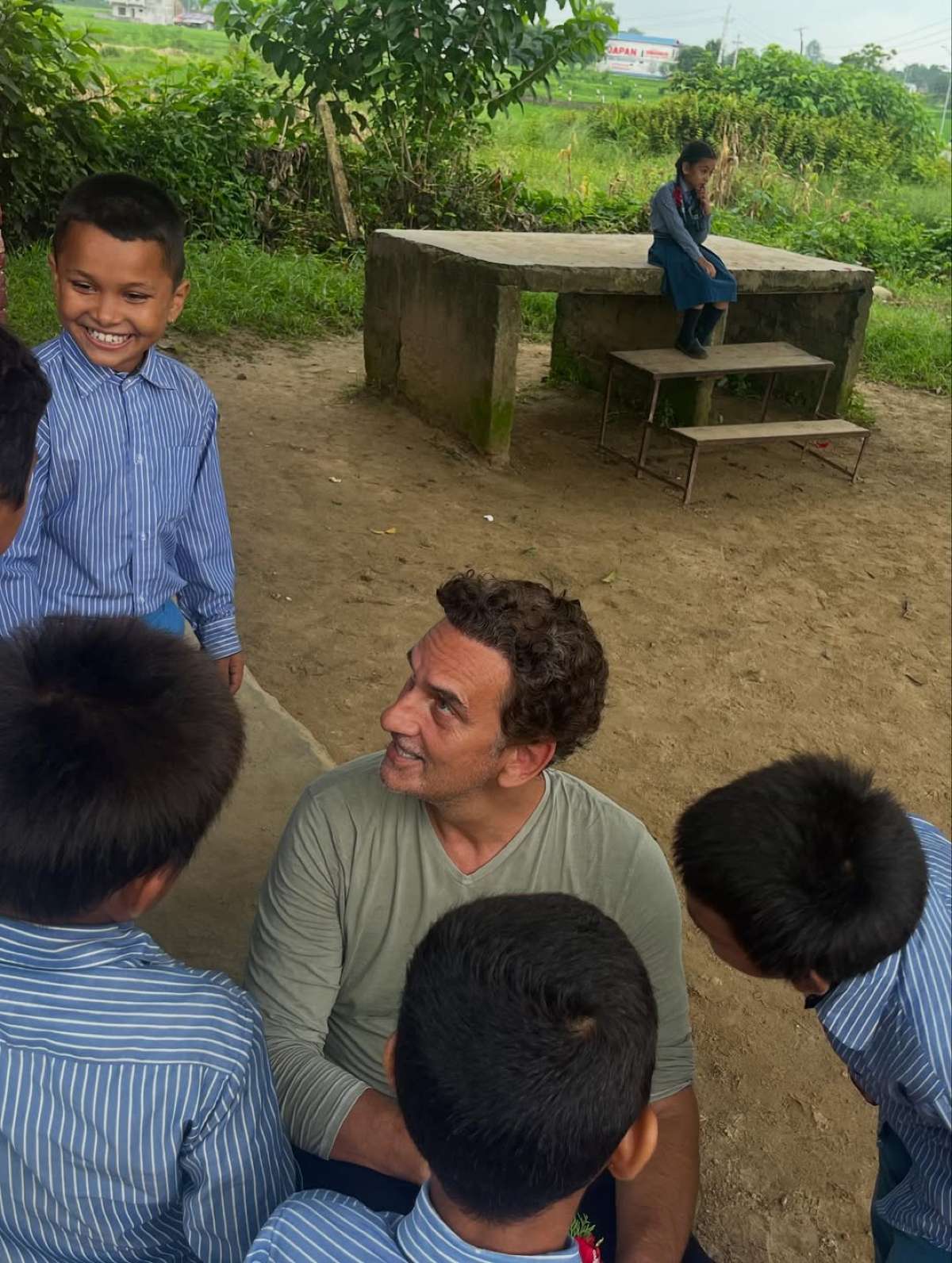 Ο Νίκος Ψαρράς στο Νεπάλ