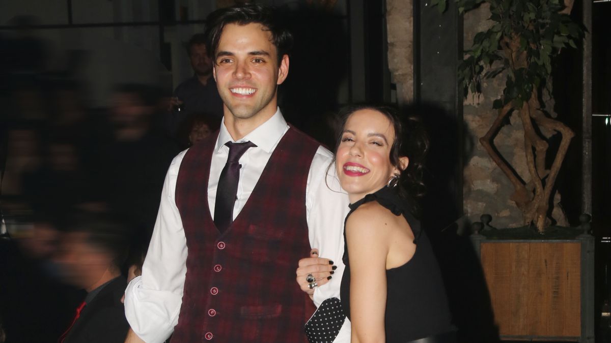 Ο Ρένος Ρώτας και η Έφη Γεωργακοπούλου σε βραδινή έξοδο