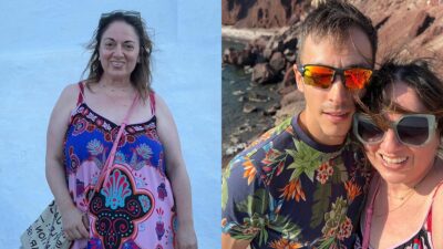 Η Σοφία Μουτίδου με τον σύντροφό της