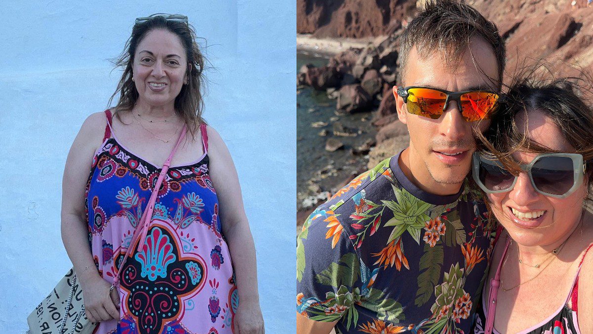 Η Σοφία Μουτίδου με τον σύντροφό της