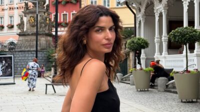 H Τόνια Σωτηροπούλου σε ταξίδι της