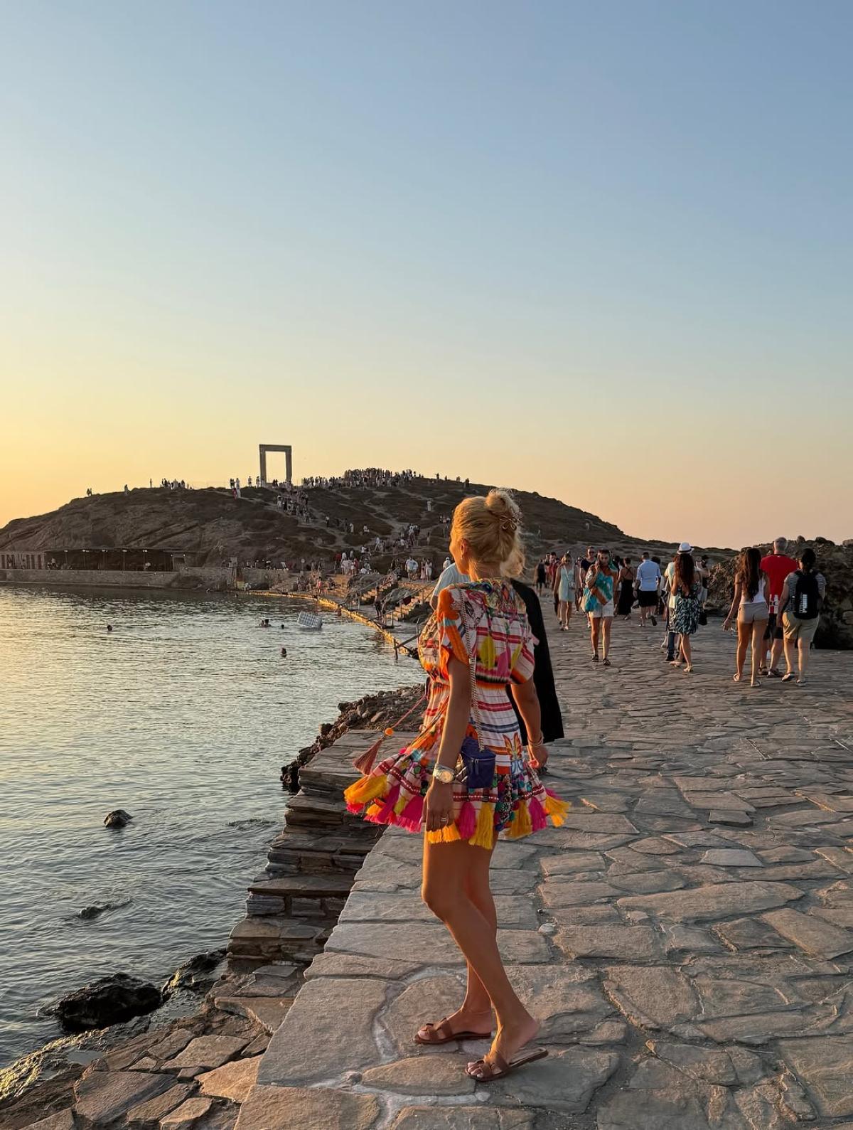 Η Κωνσταντίνα Σπυροπούλου στη Νάξο