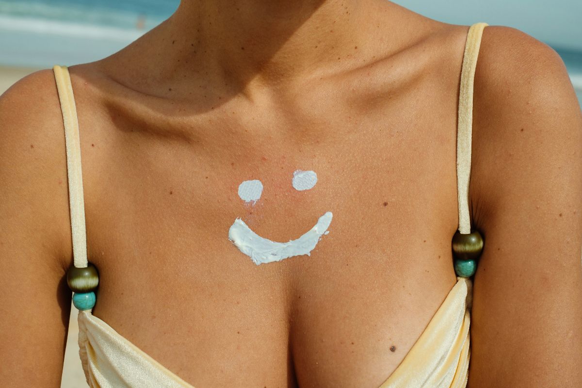 χαμόγελο από αντιηλιακό 