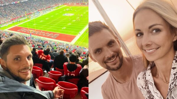 Ο Σβεν Ούλραϊχ και η σύζυγός του