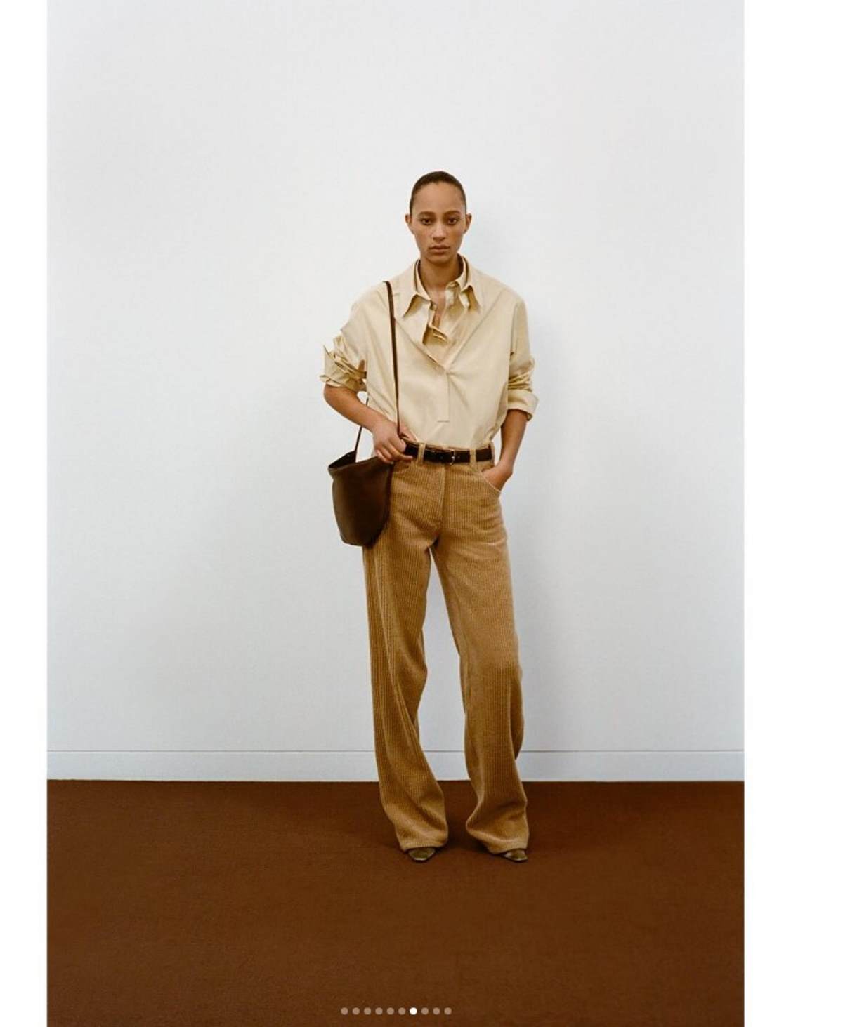 Πουκάμισο μπεζ από τον Οίκο The Row