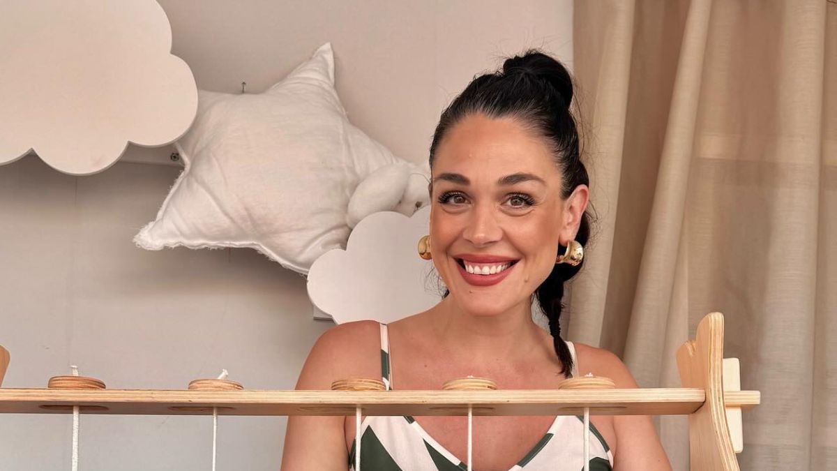 Η Ιωάννα Τριανταφυλλίδου στο δωμάτιο του μωρού της