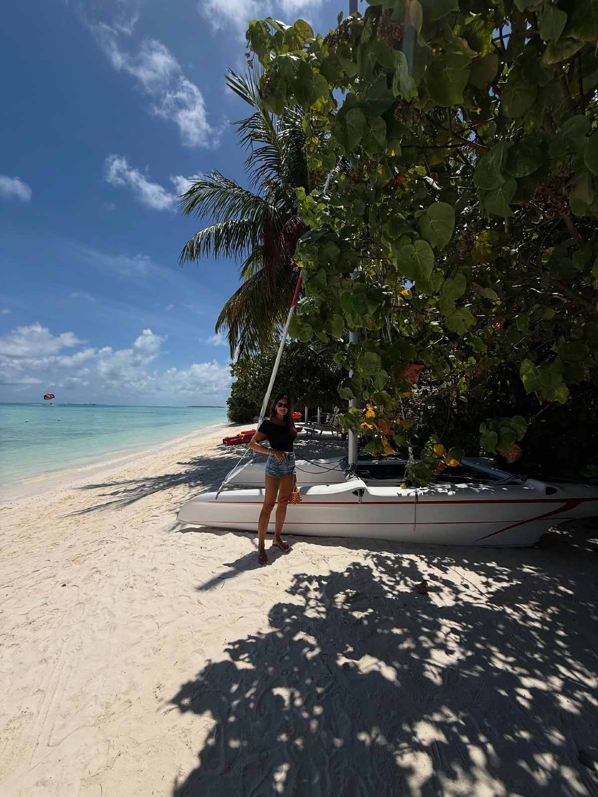 Η Σταματίνα Τσιμτσιλή στις διακοπές της