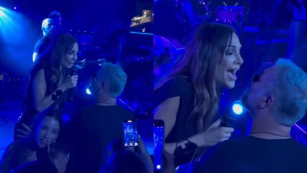 Η Δέσποινα Βανδή και ο Βασίλης Μπισμπίκης σε συναυλία