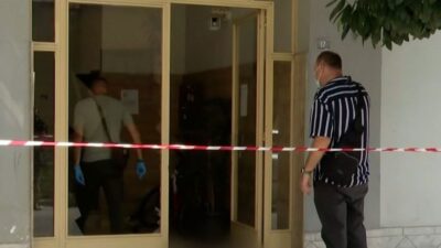 Η πολυκατοικία όπου πραγματοποιήθηκε η γυναικοκτονία στον Βόλο
