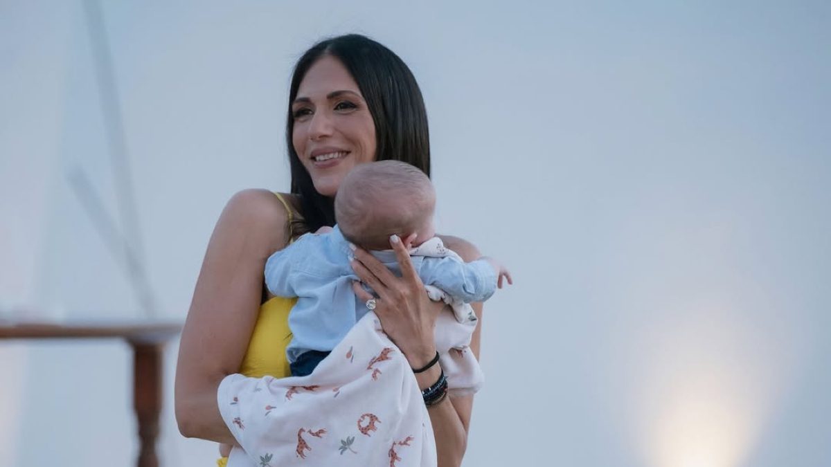 Η Ανθή Βούλγαρη και ο γιος της