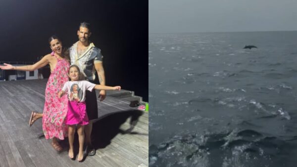 Η Ελένη Χατζίδου, ο Ετεοκλής Παύλου, η Μελίτα και δελφίνια