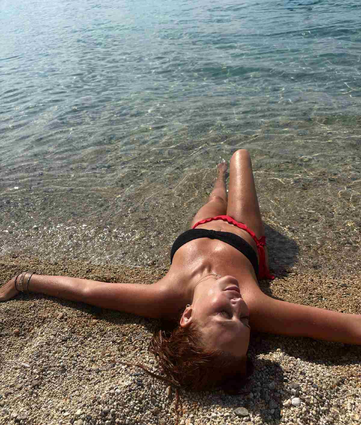 Η Σίσσυ Χρηστίδου στη Χαλκιδική