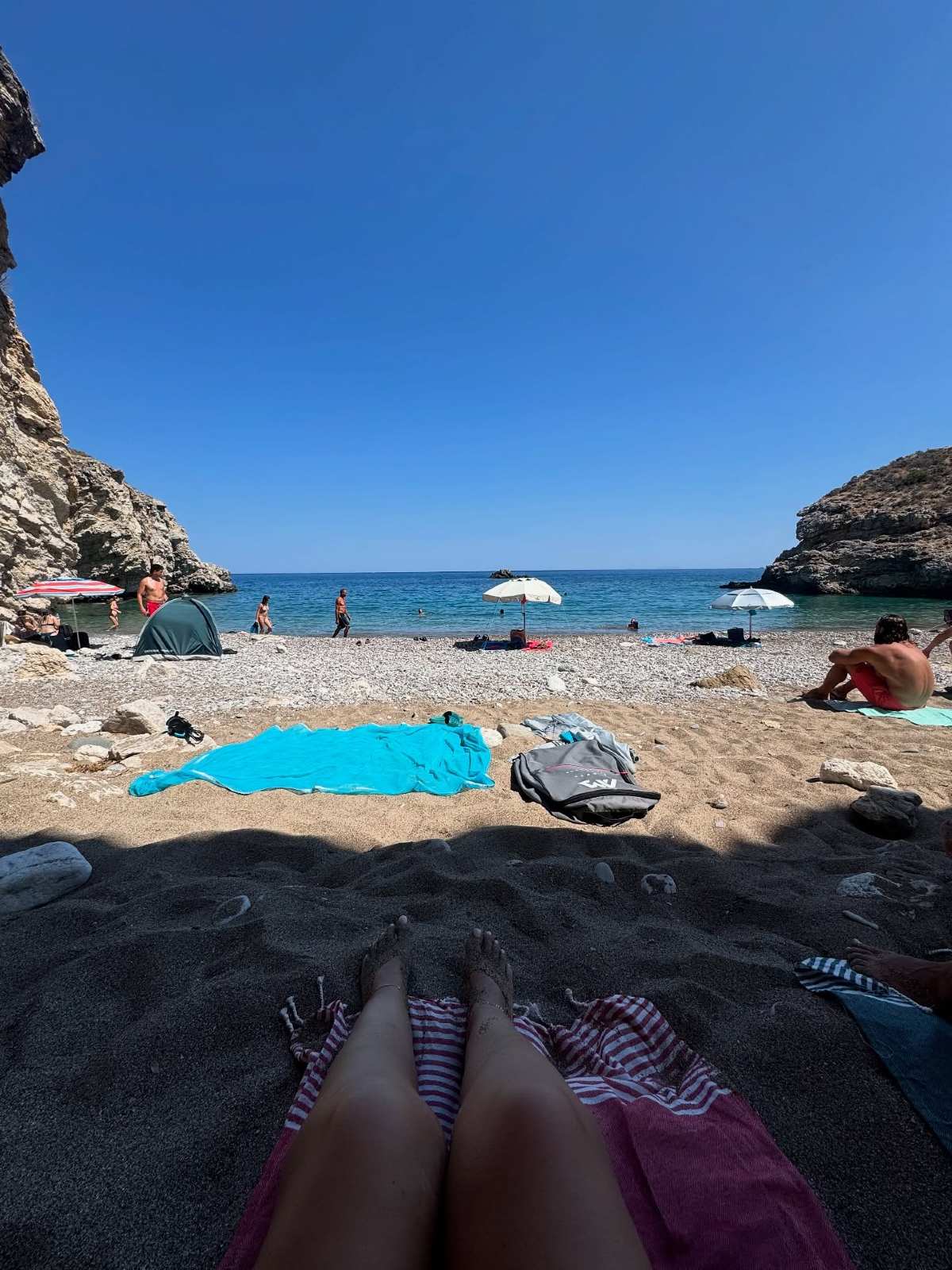 Χρηστίδου: Πρώτη φορά για διακοπές στα Κύθηρα - Μαγεμένη από τις ομορφιές του νησιού