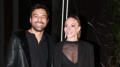 Ο Ανδρέας Γεωργίου με τη Σιμώνη Χριστοδούλου