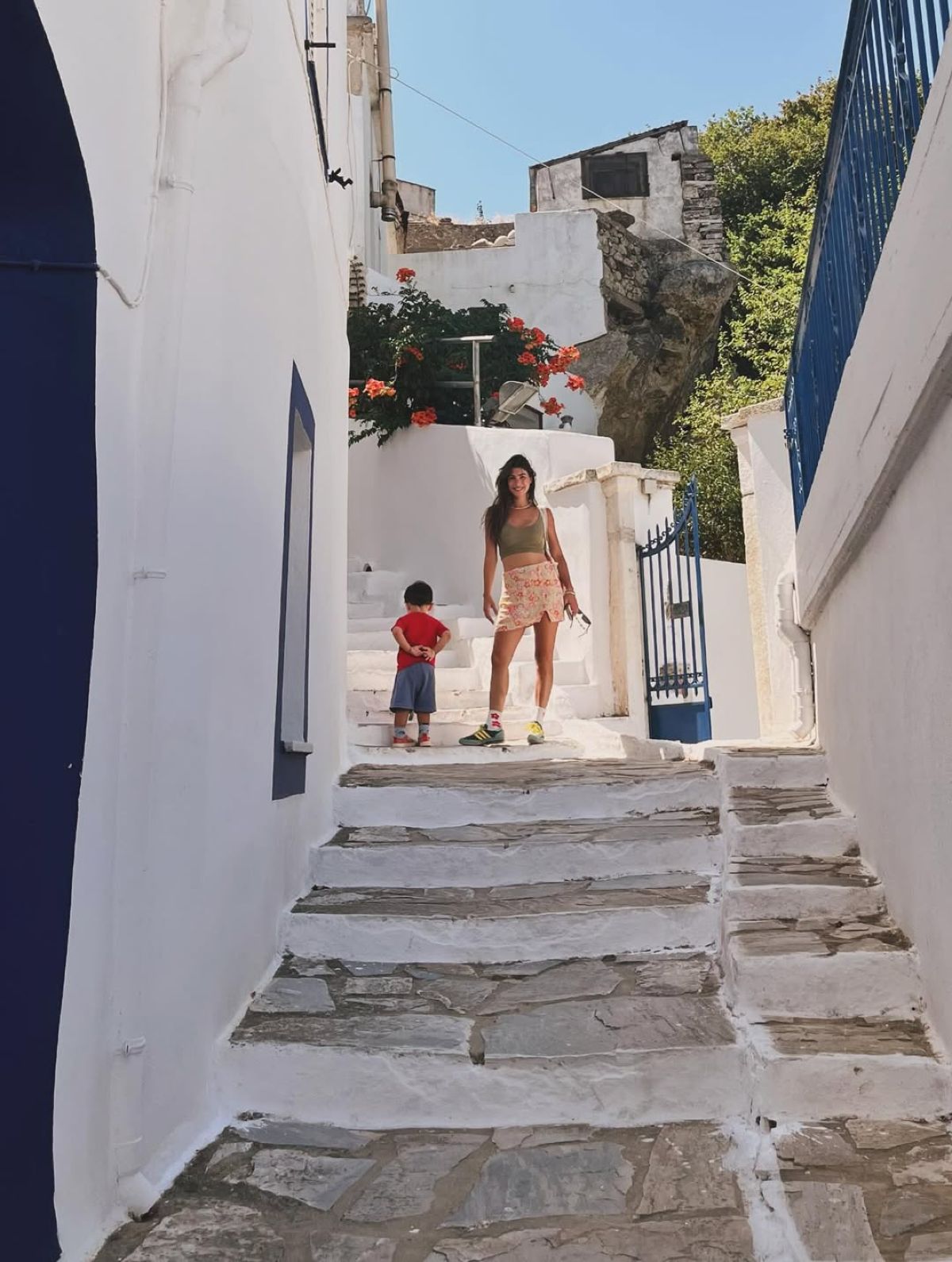 Η Χρύσα Μιχαλοπούλου με τον γιο της στο Instagram