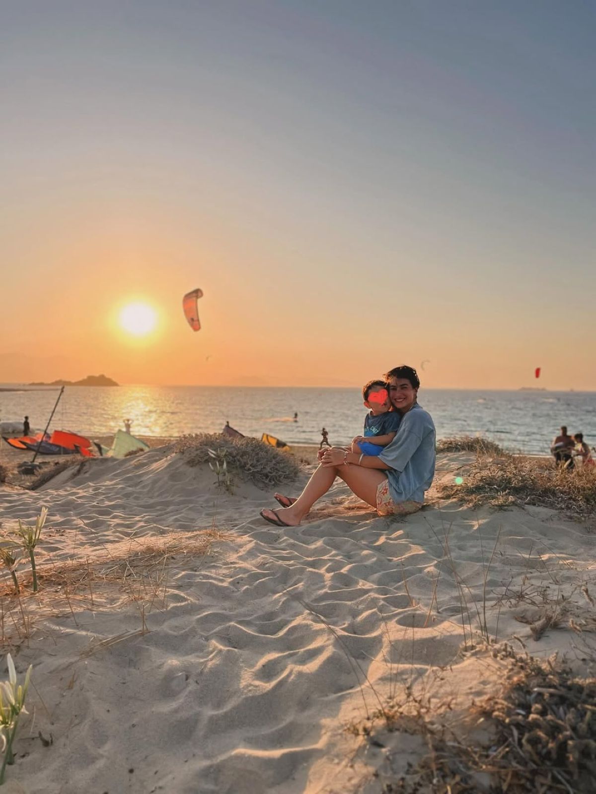 Η Χρύσα Μιχαλοπούλου με τον γιο της στο Instagram