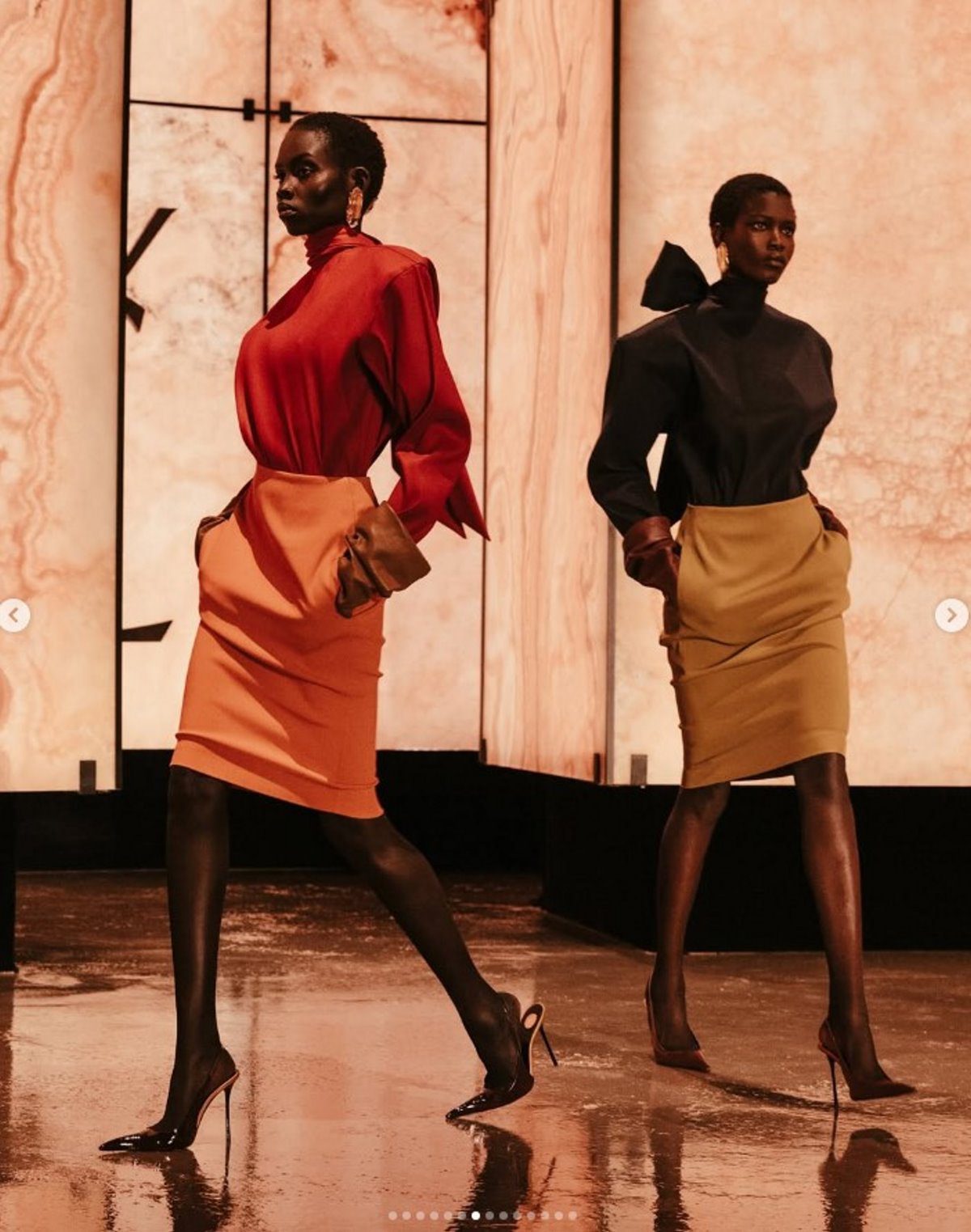 χρωματικοί συνδυασμοί YSL