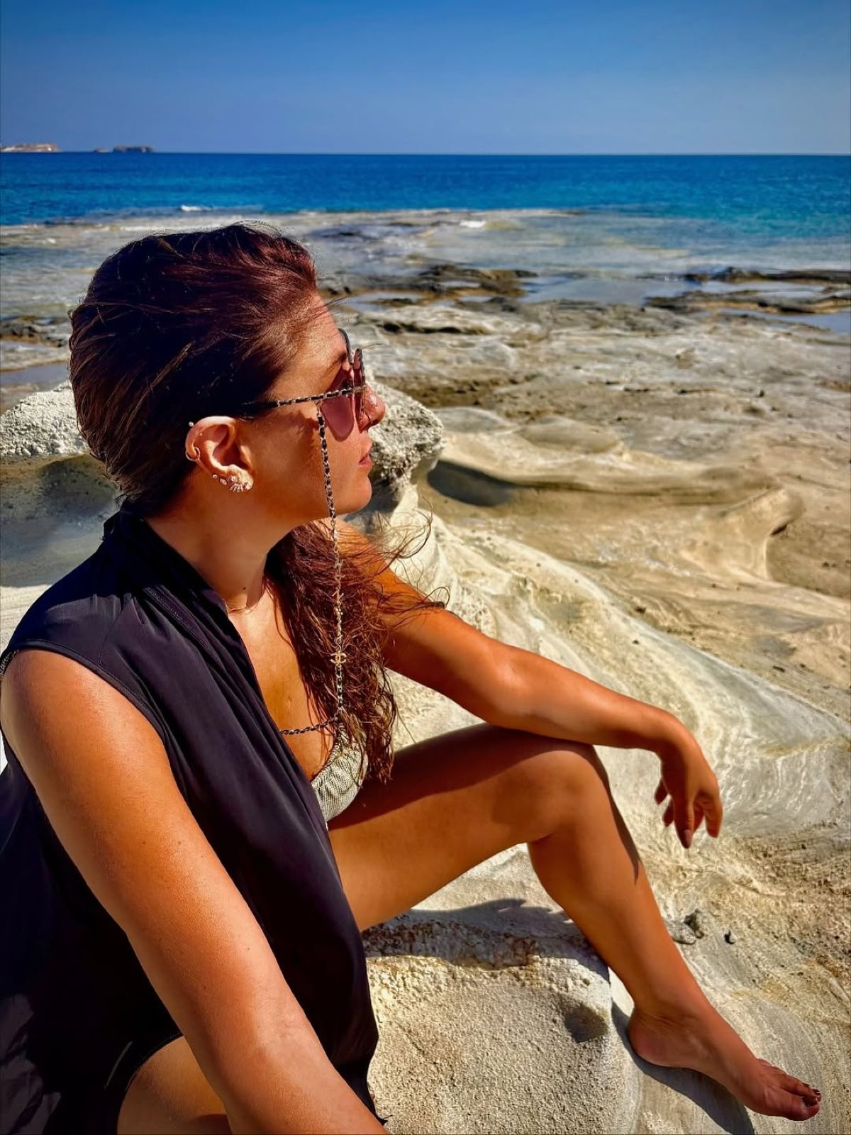 Η Έλενα Παπαρίζου με μαγιό