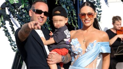 Η Έλενα Τσαγκρινού και ο DJ Stephan βάφτισαν το γιο τους