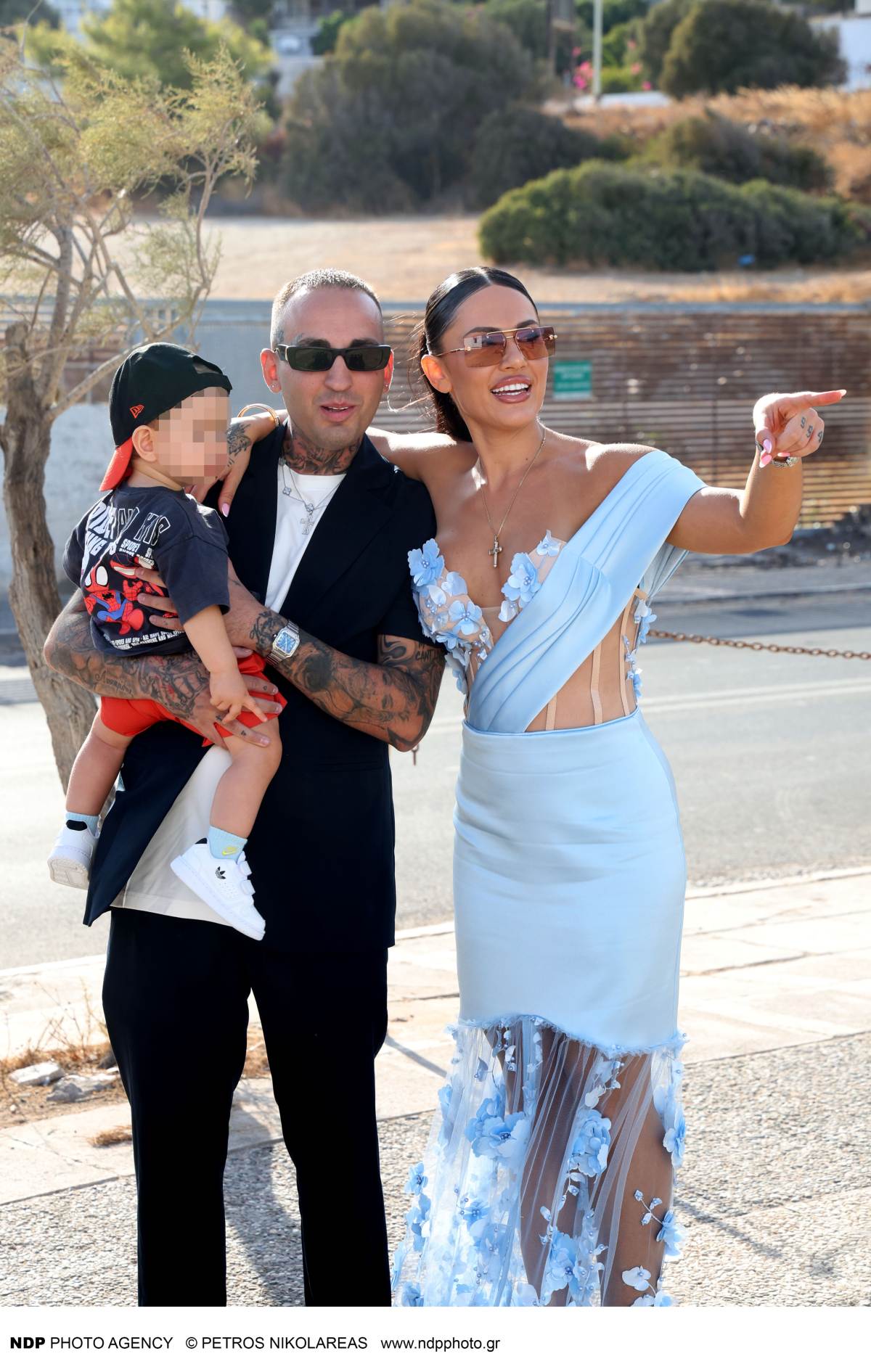 Η Έλενα Τσαγκρινού και ο DJ Stephan βάφτισαν το γιο τους