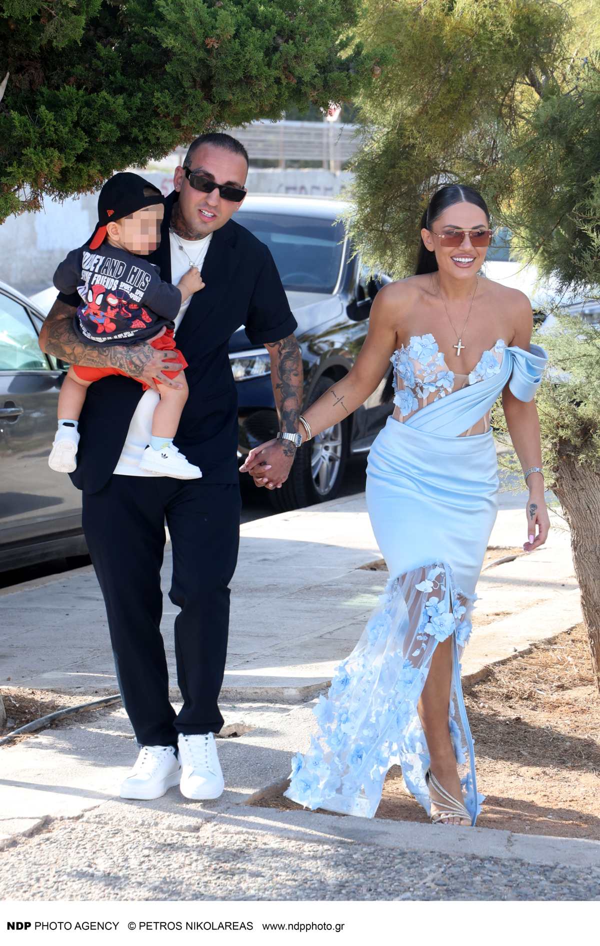 Η Έλενα Τσαγκρινού και ο DJ Stephan βάφτισαν το γιο τους