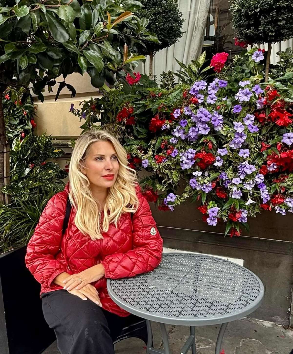 Η Ελένη Μενεγάκη στη Σκωτία