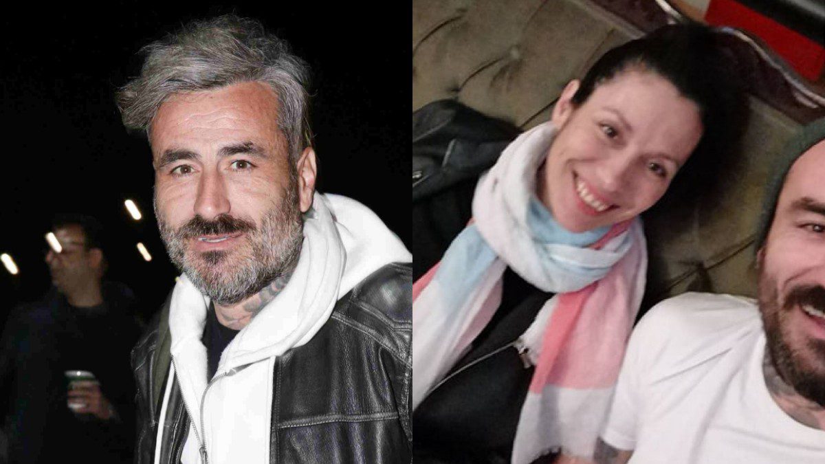 Ο Γιώργος Μαυρίδης με την αδερφή του