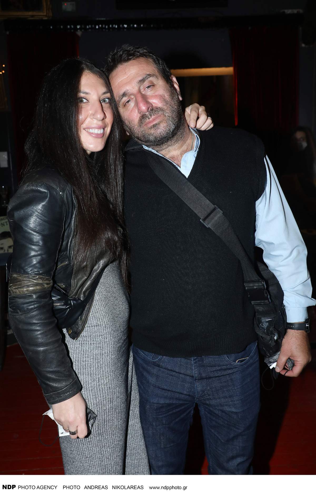 Ο Ηλίας Βαλάσης με τη σύζυγό του