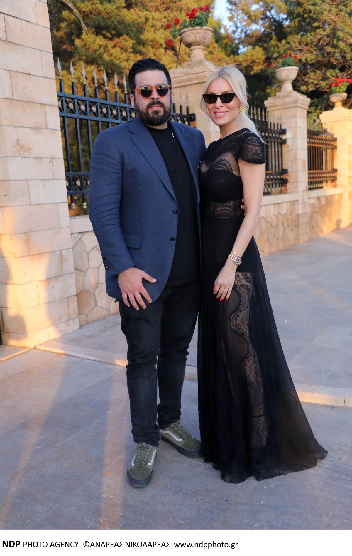 Η Κατερίνα Καινούργιου με τον αδερφό της, Πάνο