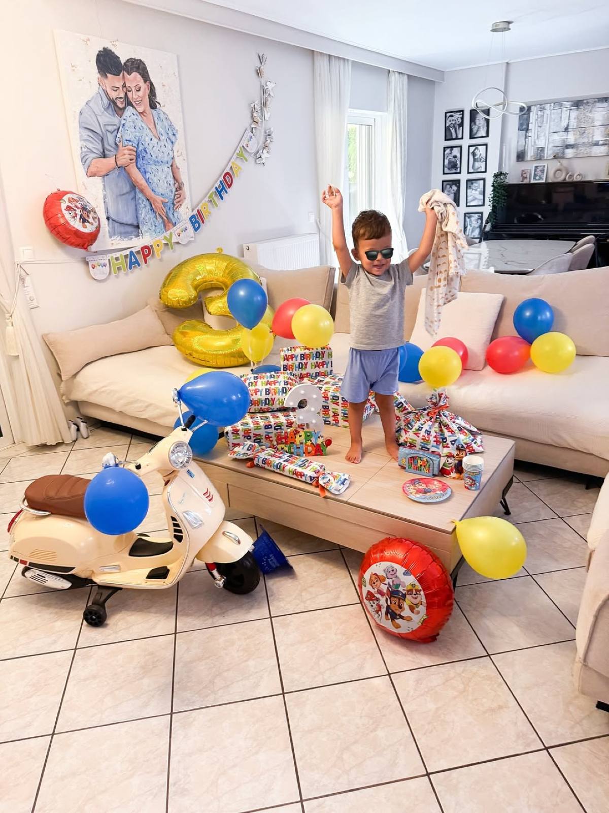 Λάουρα Νάργες: Γενέθλια για το γιο της