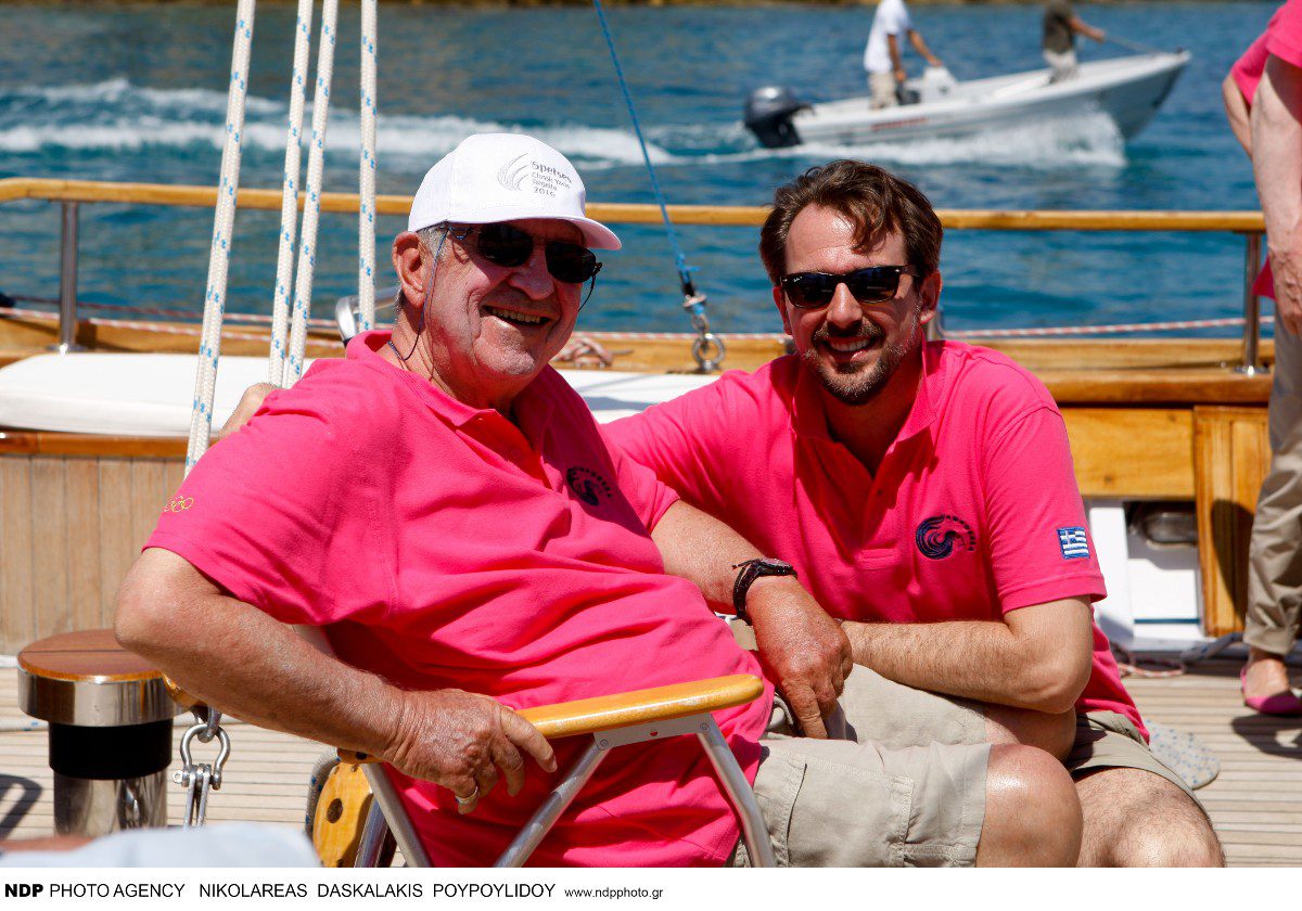 Νικόλαος Ντε Γκρες, τέως βασιλιάς Κωνσταντίνος