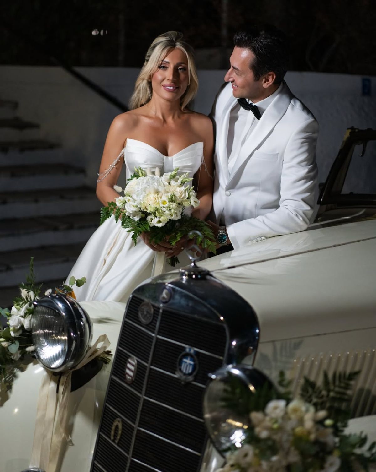 Πάνος Καλίδης Λεάννα Μάρκογλου γάμος