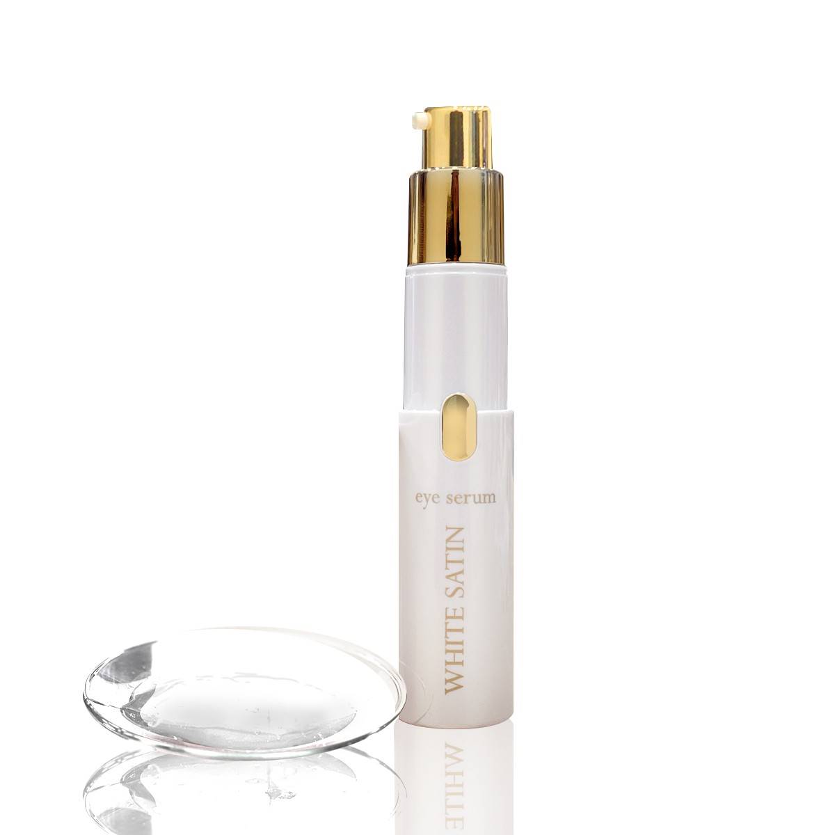 white satin ορός ματιών la vie en rose