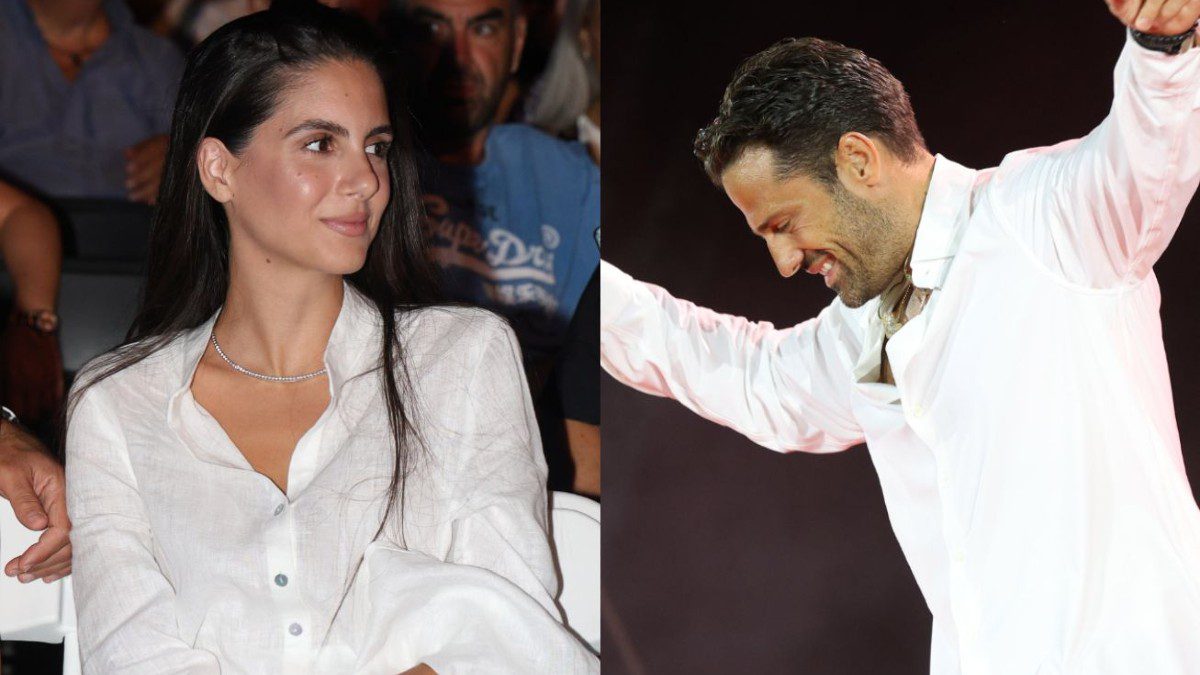 Η Αλεξάνδρα Νίκα και ο Κωνσταντίνος Αργυρός στο Καλλιμάρμαρο για την αφιερωματική νύχτα στον Στέλιο Καζαντζίδη