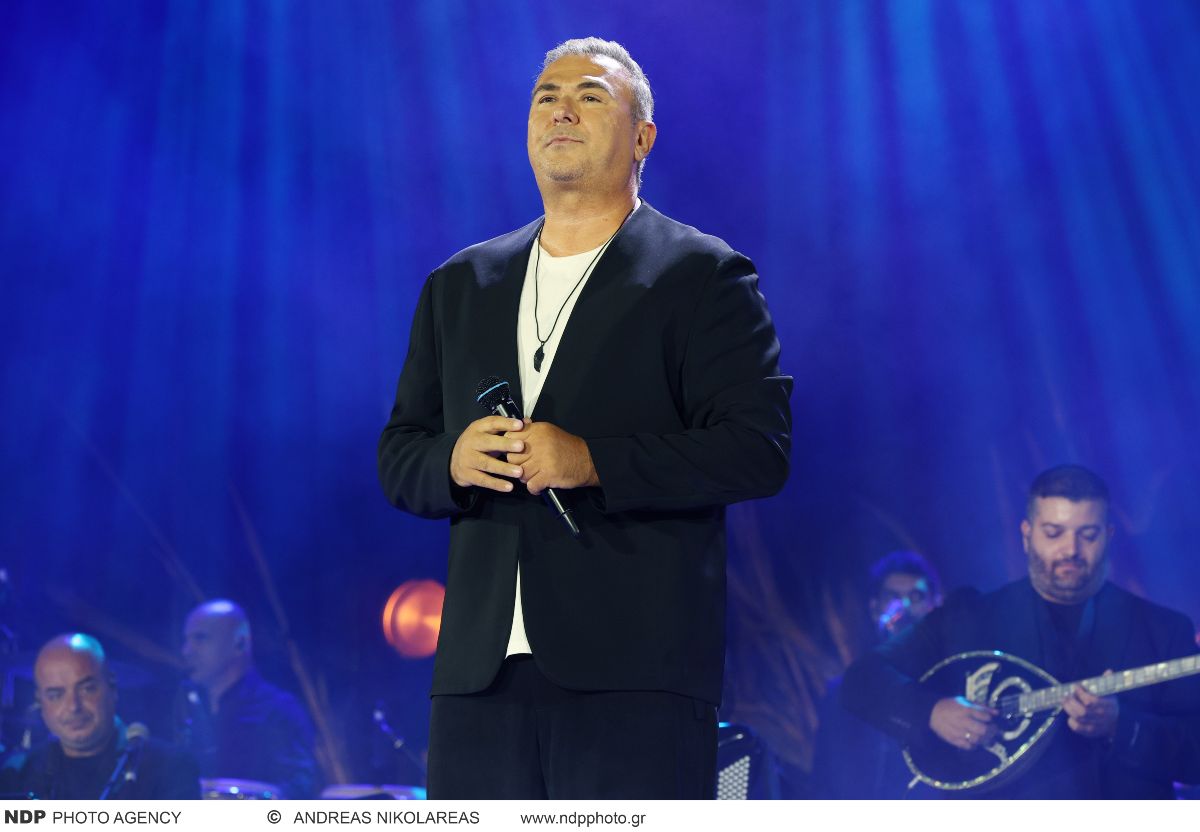 Ο Αντώνης Ρέμος στο Καλλιμάρμαρο