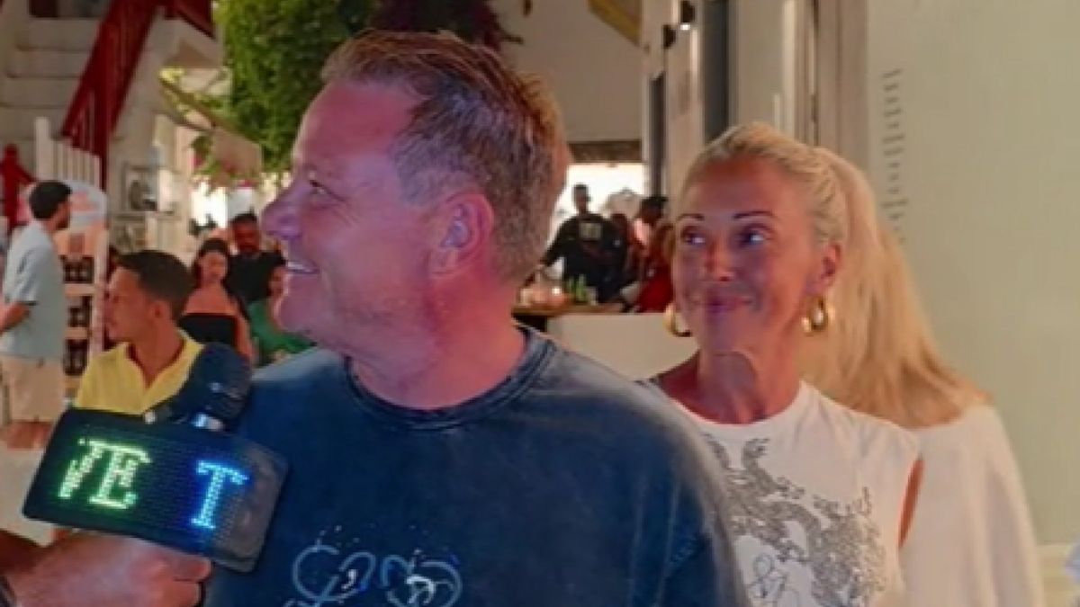 Ο Απόστολος Λύτρας και η Θεοδώρα Παπαδοπούλου στη Μύκονο