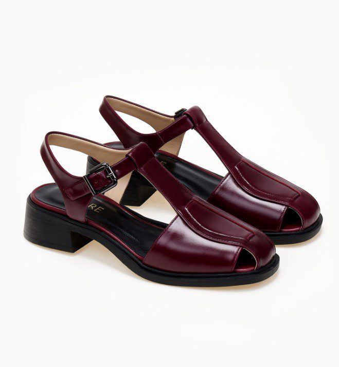 Μπορντό παπούτσια dore shoes