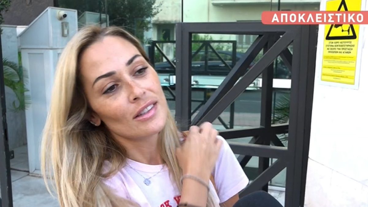 Η Ελένη Βουλγαράκη στην κάμερα του Breakfast at Star