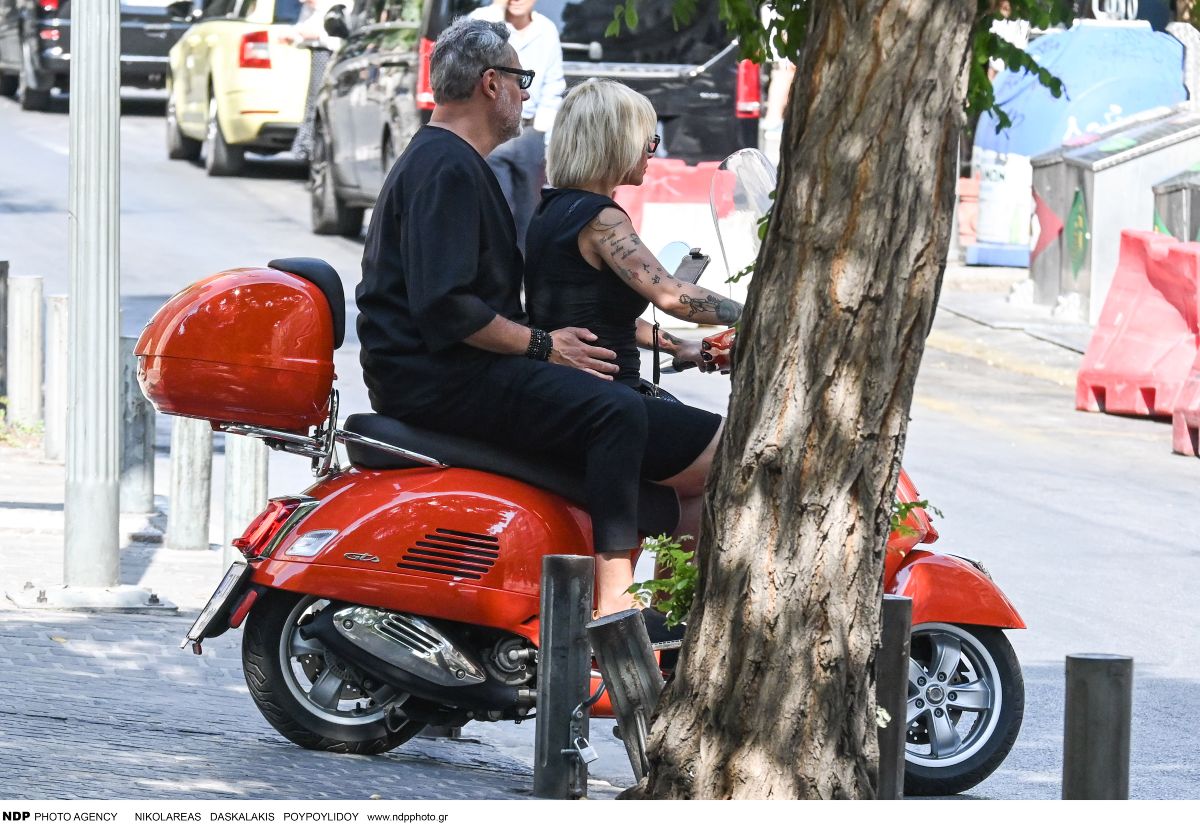 Ο Νίκος Συρίγος και η Ελεωνόρα Ζουγανέλη στην Αθήνα