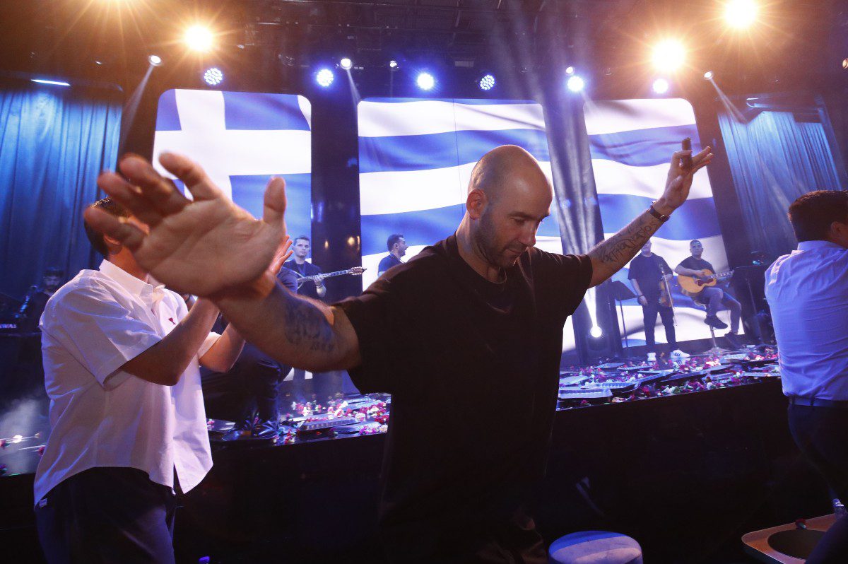 Η Εθνική Ελλάδος γιόρτασε στον Θοδωρή Φέρρη το χάλκινο μετάλλιο