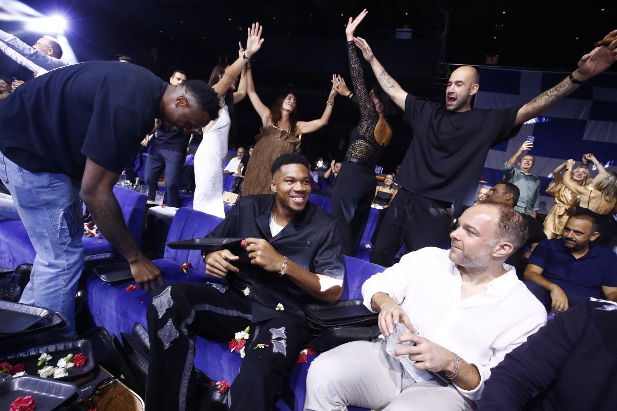 Η Εθνική Ελλάδος γιόρτασε στον Θοδωρή Φέρρη το χάλκινο μετάλλιο