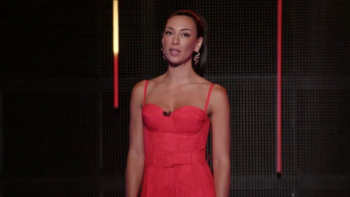 Η Ευγενία Σαμαρά στην πρεμιέρα της εκπομπής "Στην πίεση".