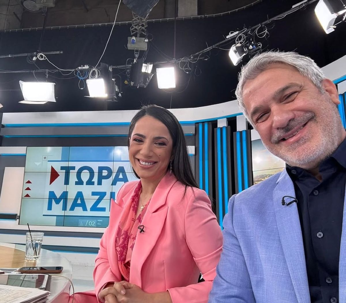 Η Ευλαμπία Ρέβη και ο Σπύρος Χαριτάτος