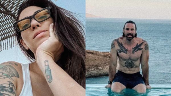 Η Ευρυδίκη Βαλαβάνη και ο Γρηγόρης Μόργκαν στις διακοπές τους