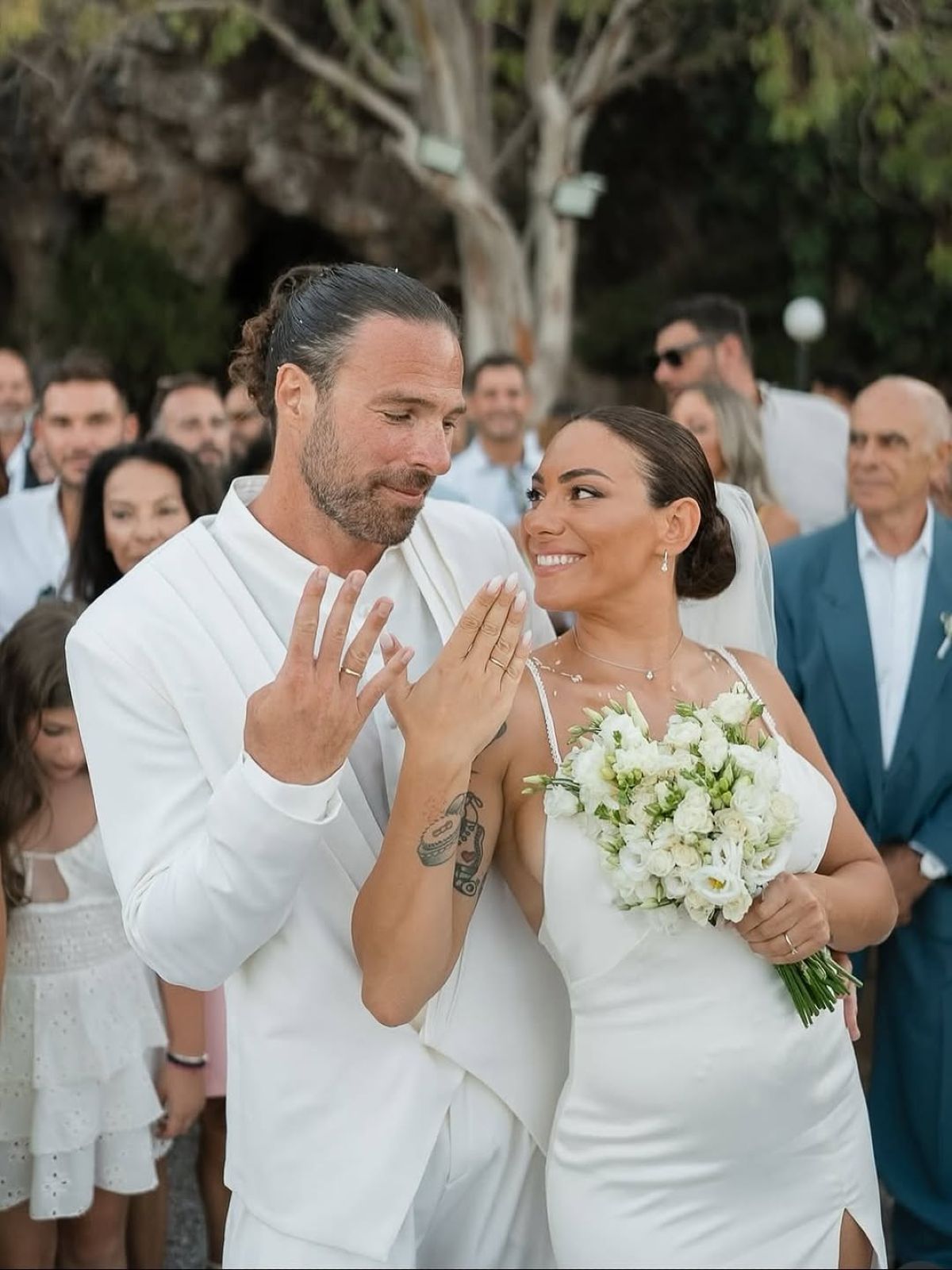 Επέτειος γάμου για την Ευρυδίκη Βαλαβάνη και τον Γρηγόρη Μόργκαν