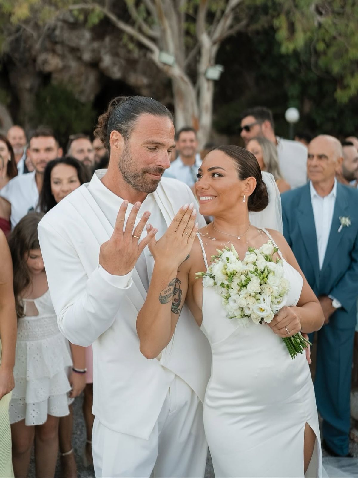 Επέτειος γάμου για την Ευρυδίκη Βαλαβάνη και τον Γρηγόρη Μόργκαν